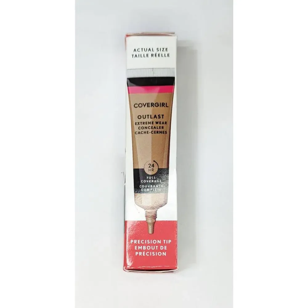 COVERGIRL Concealer Outlast Extreme Wear24HR Full Coverage 862 Natural Tan .3oz